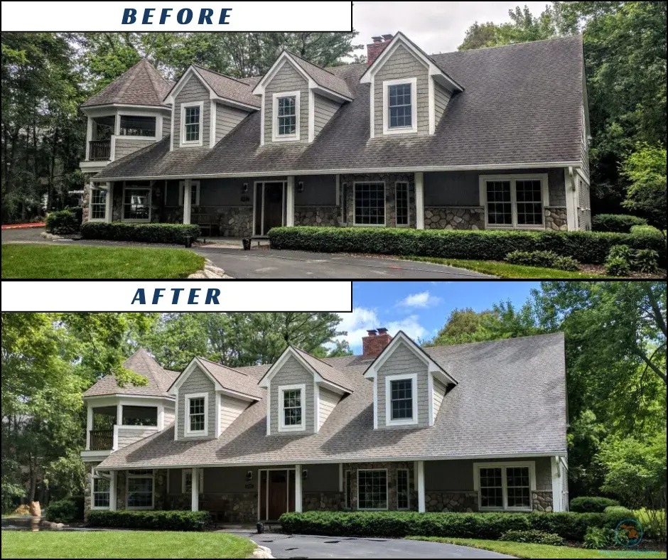 Roof Cleaning in Oakland County, MI by Lake State Cleaning