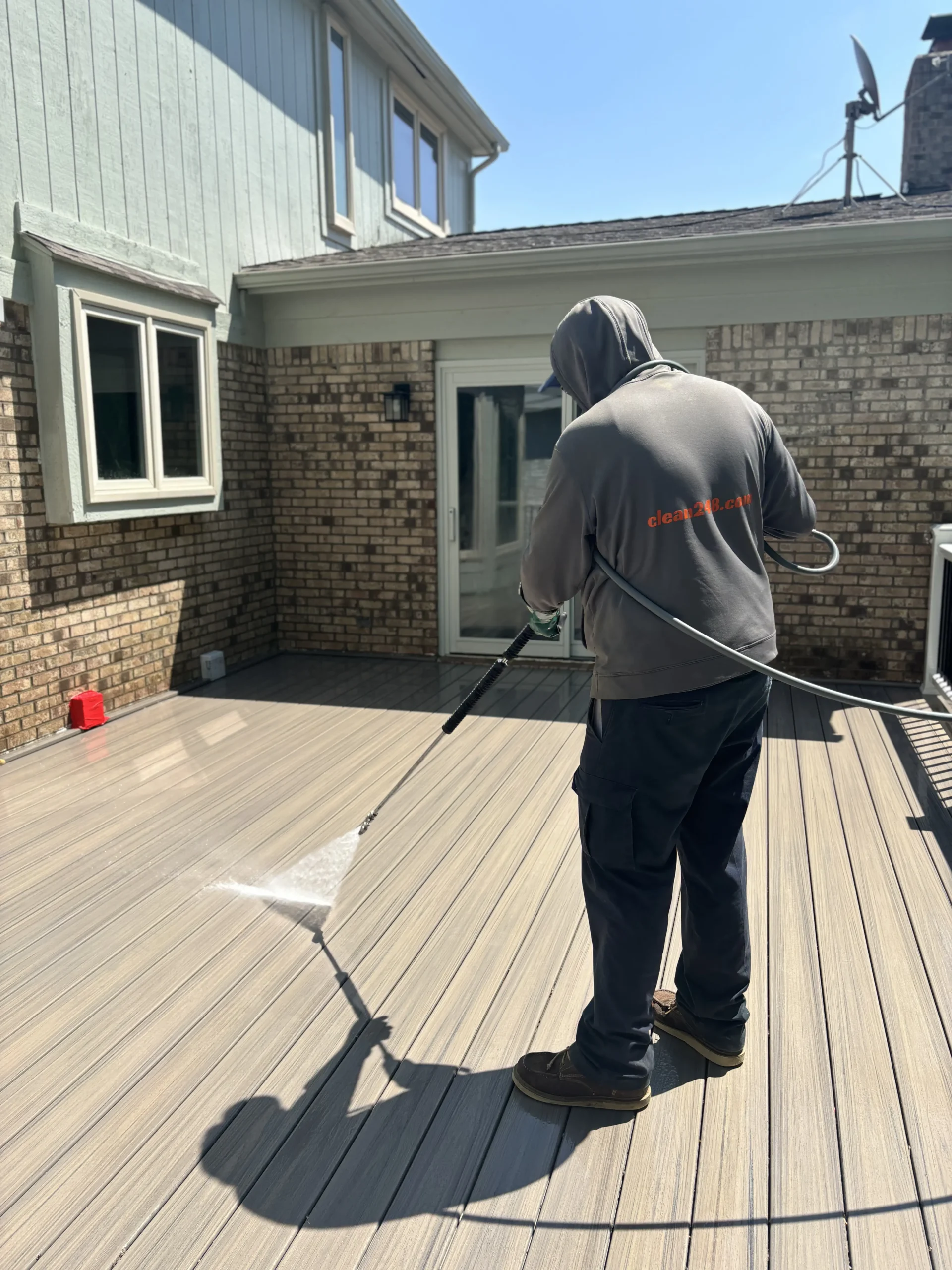 Deck & Patio Cleaning - Lake State Cleaning Team